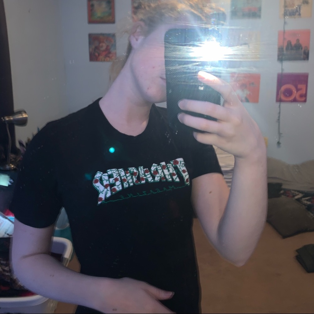 Thrasher rose shirt